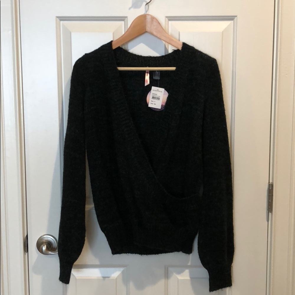 Deep V Sweater